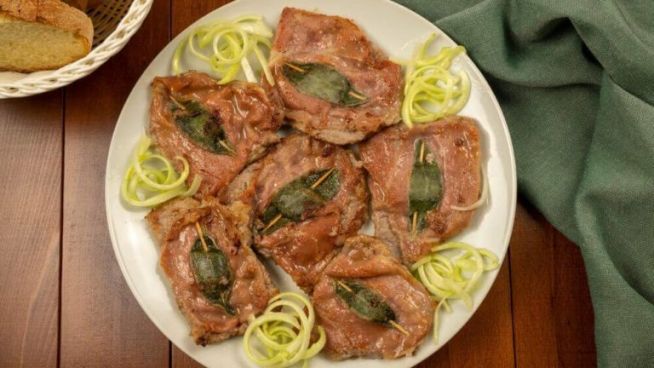 Kalbsschnitzel mit Schinken und Salbei – Saltimbocca alla Romana – Italien