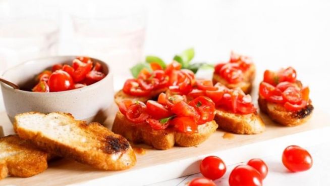 Tomaten-Bruschetta – Bruschetta al Pomodoro – Italien