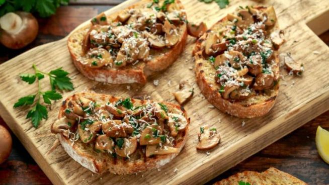 Pilz-Crostini – Crostini ai Funghi – Italien