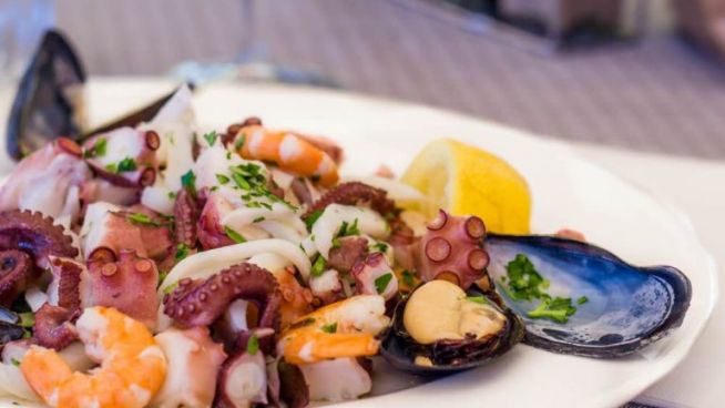 Meeresfrüchtesalat – Insalata di Mare – Italien